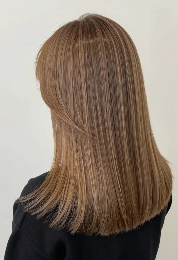 A-Line Lob with Balayage A-Line Lob with Balayage
