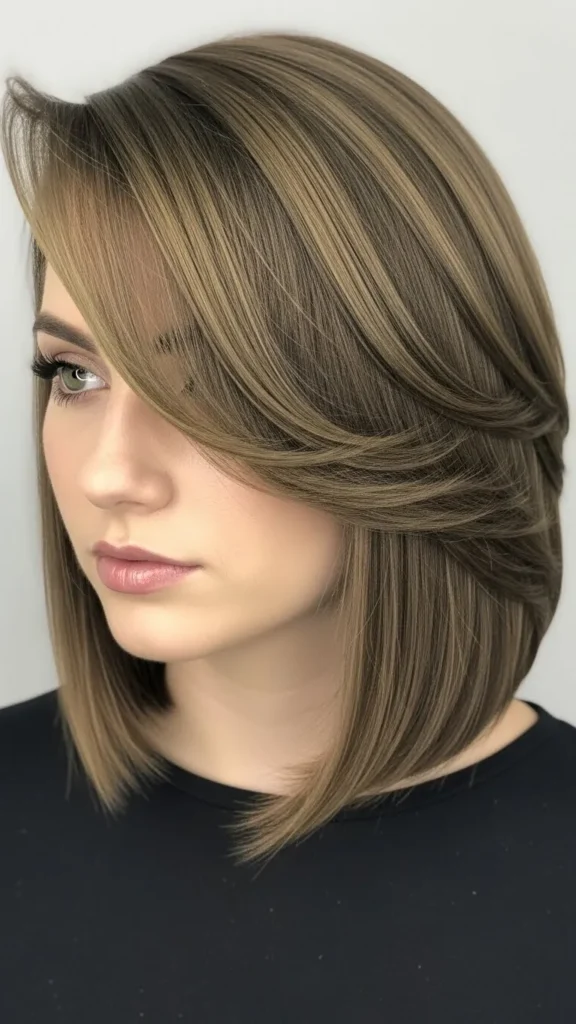 Angled Side-Parted Lob Angled Side-Parted Lob