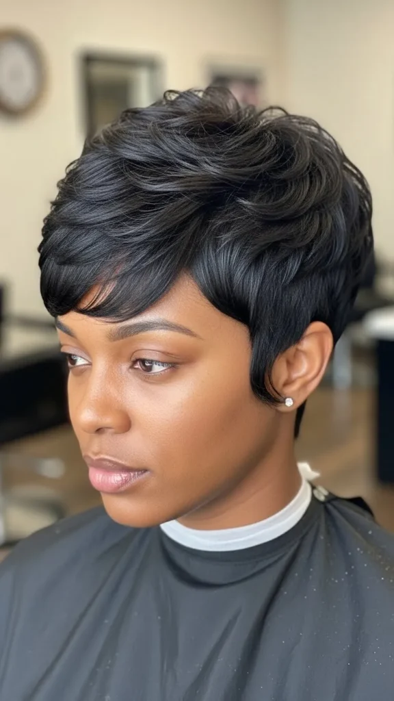 Bixie with Nape Undercut Bixie with Nape Undercut