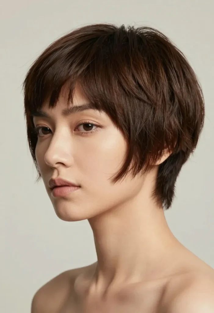 Bowl-Cut-Inspired Pixie Bowl-Cut-Inspired Pixie