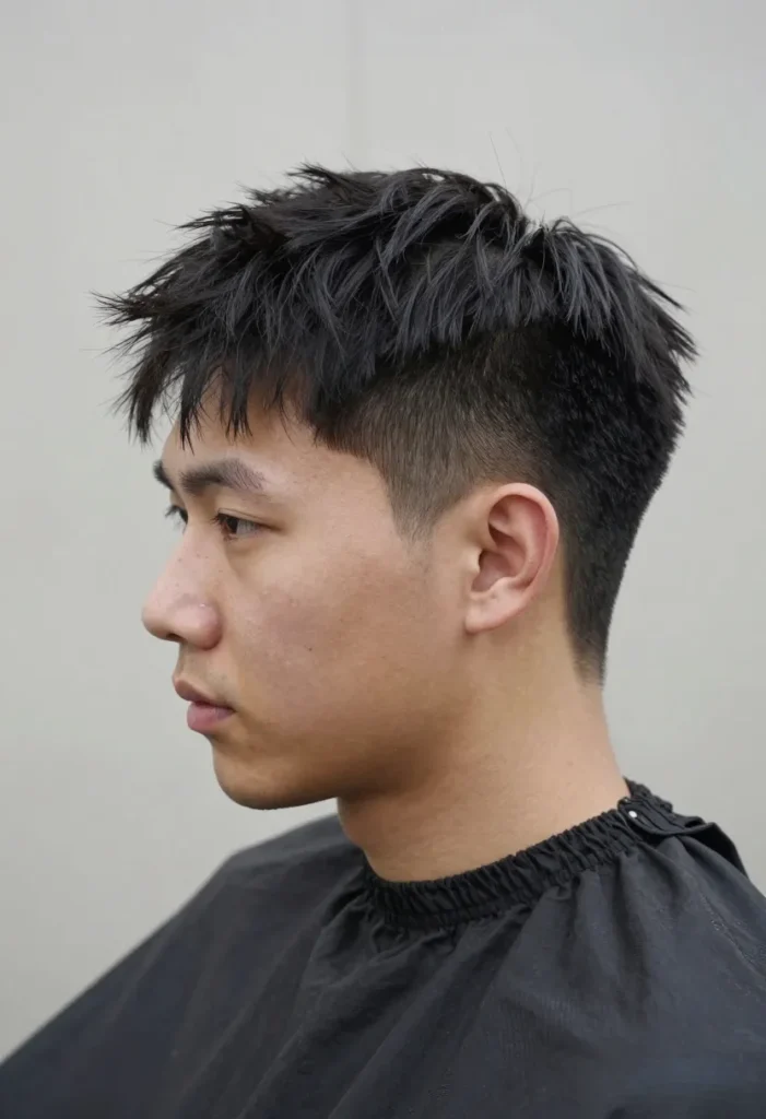 Brushed Back Tapered Cut Brushed Back Tapered Cut