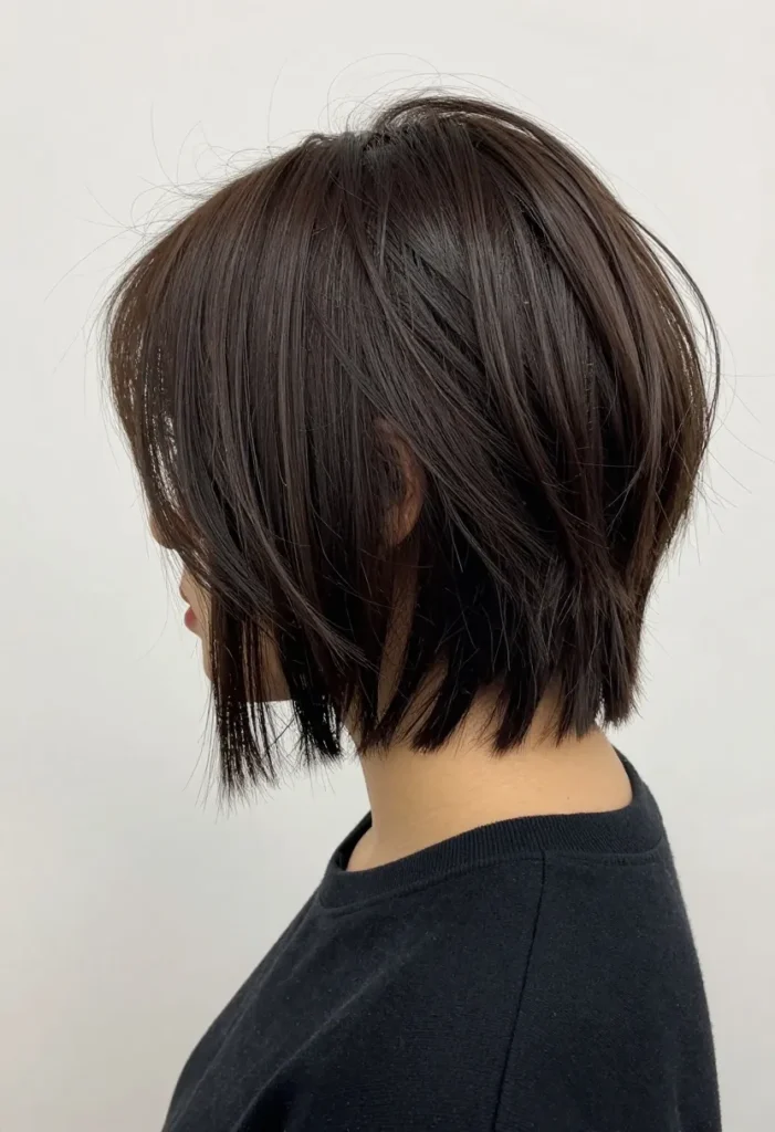 Choppy Jagged Bob Choppy Jagged Bob