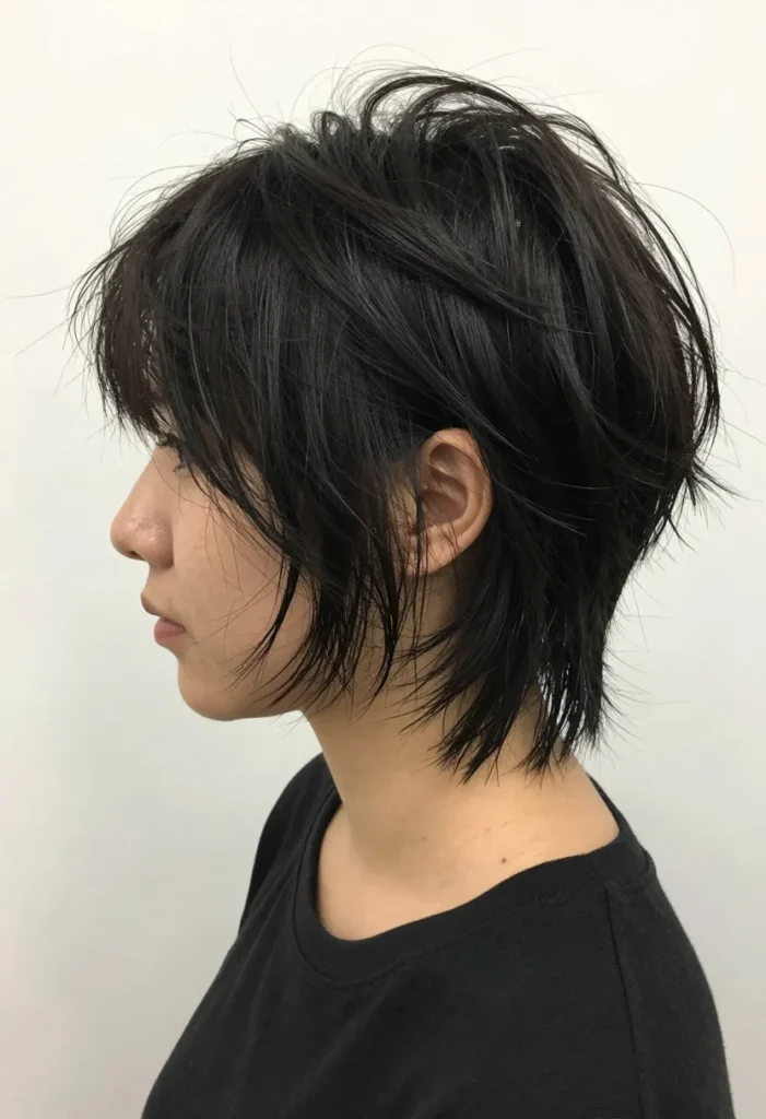 Choppy Shag Hairstyle Choppy Shag Hairstyle