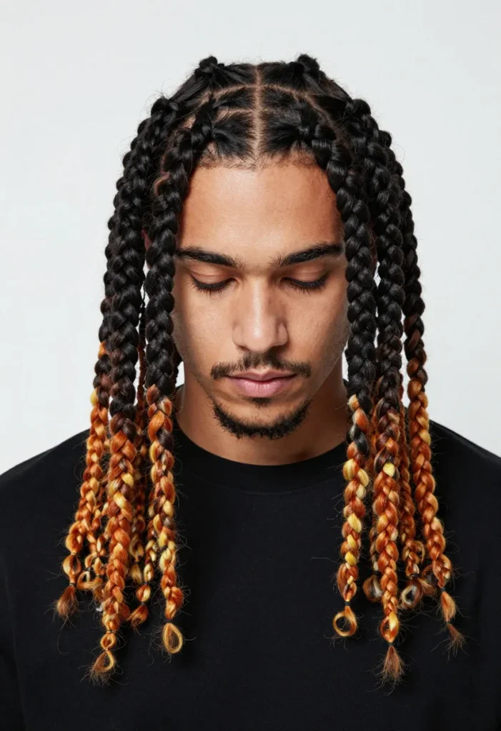 Chunky Twists with Dyed Ends Chunky Twists with Dyed Ends