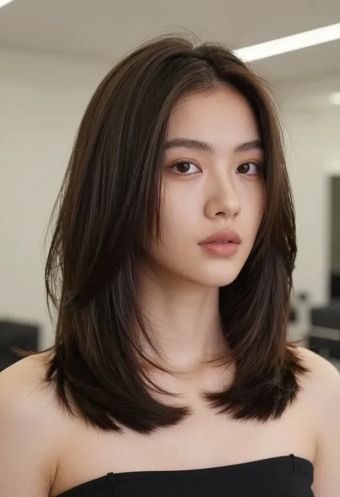 Collarbone-Length Cut Collarbone-Length Cut