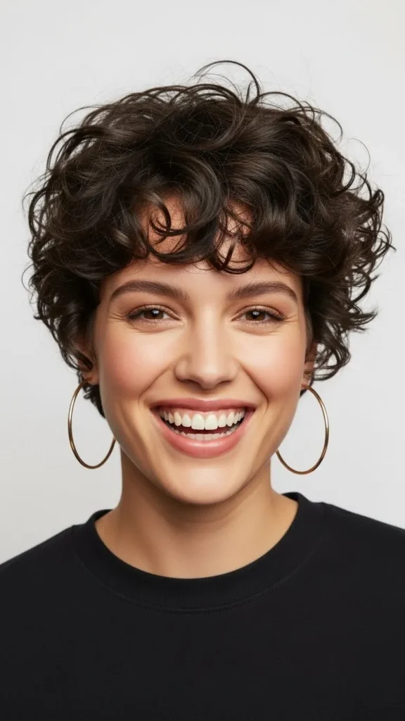 Cropped Bouncy Curls Cropped Bouncy Curls
