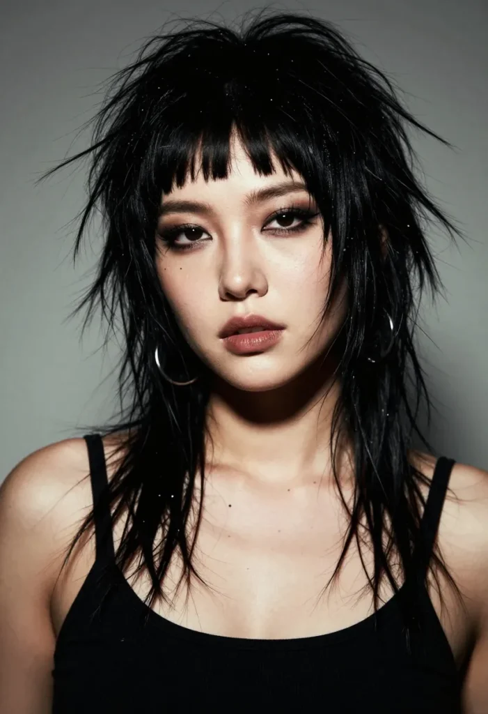 Cropped Mullet Shag Cropped Mullet Shag