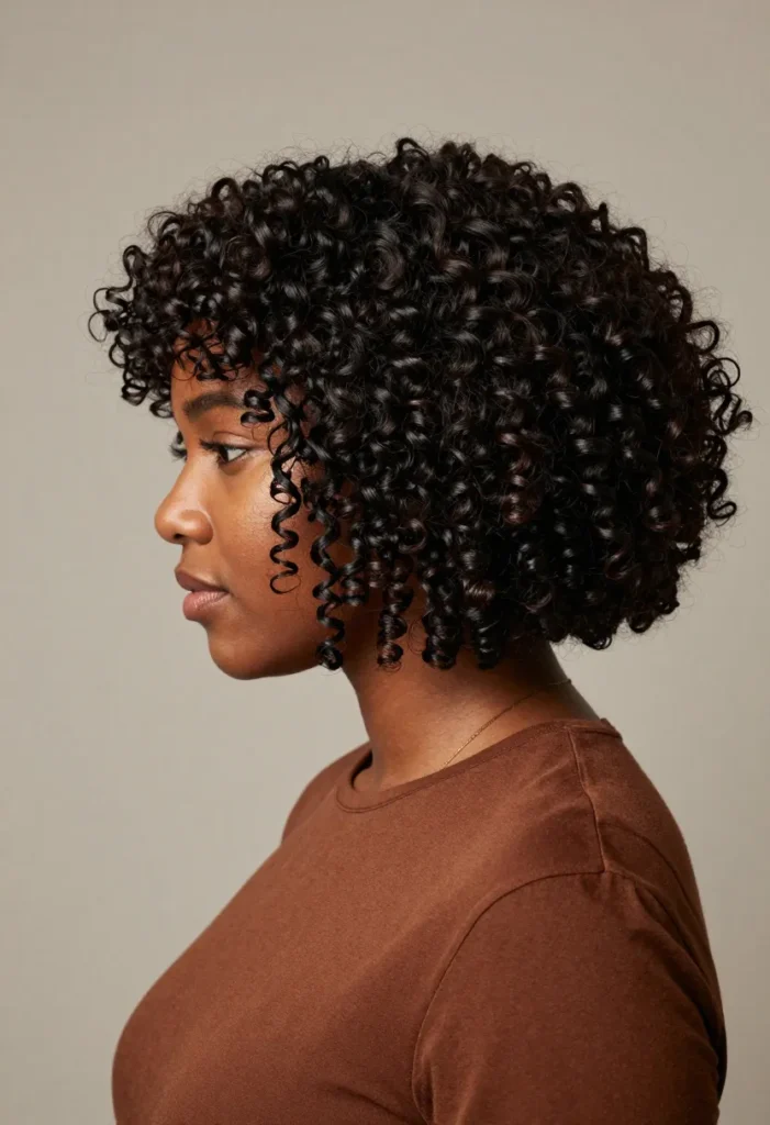 Curled Inverted Style Curled Inverted Style
