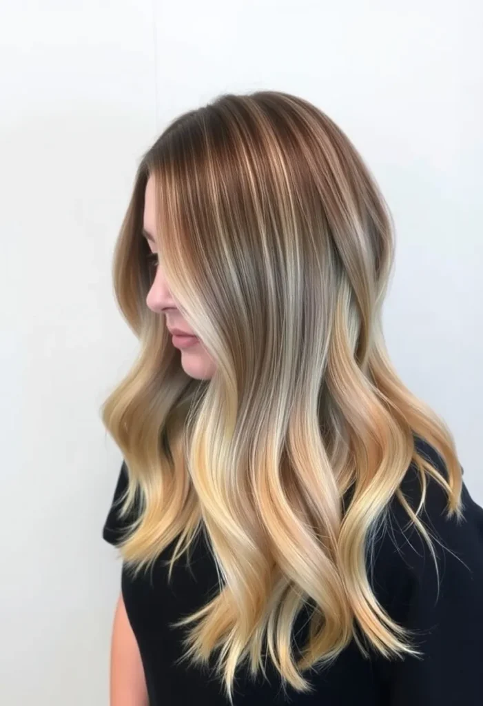 Dark Blonde Balayage Dark Blonde Balayage