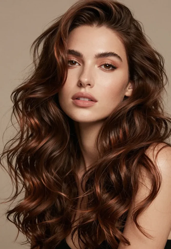 Dark Cinnamon with Highlights Dark Cinnamon with Highlights
