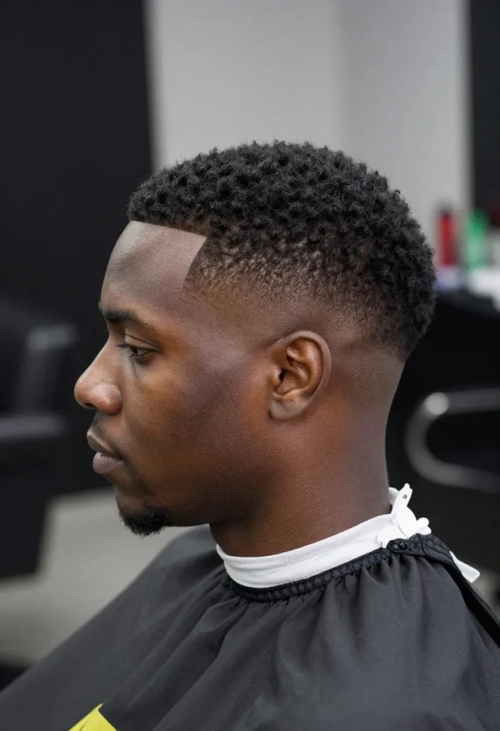 Disconnected Side Part Fade Disconnected Side Part Fade