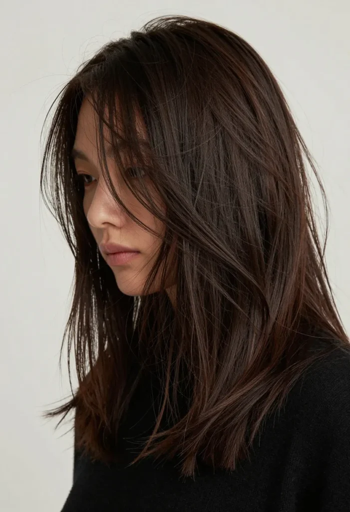 Disheveled Lob Hairstyle Disheveled Lob Hairstyle