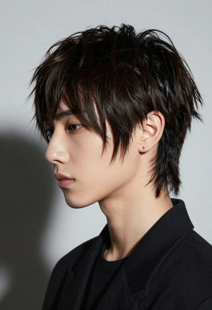 Disheveled Razored Bob Disheveled Razored Bob