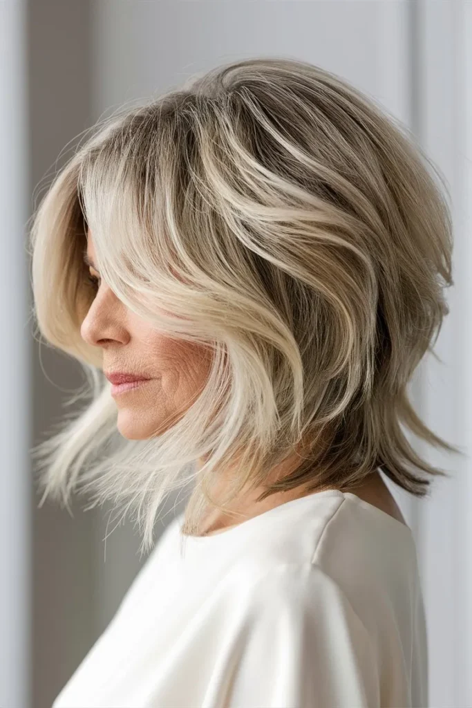 Feathered Bob Cut Feathered Bob Cut
