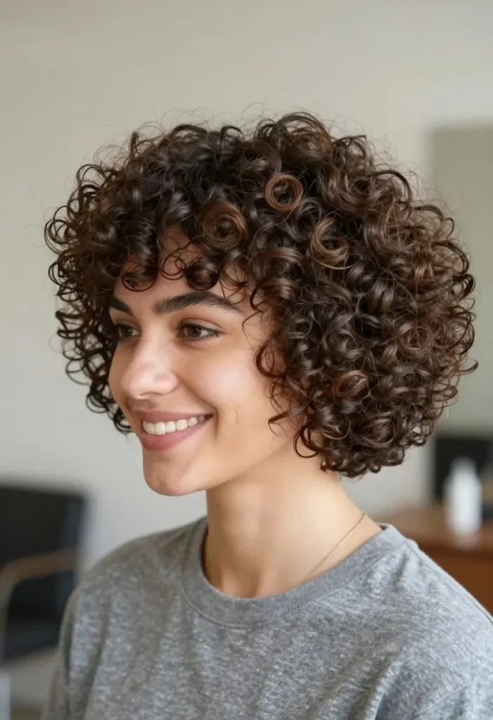 Fluffy Curly Pixie Fluffy Curly Pixie
