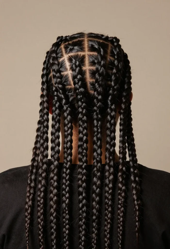 Fork-Shaped Cornrows Fork-Shaped Cornrows