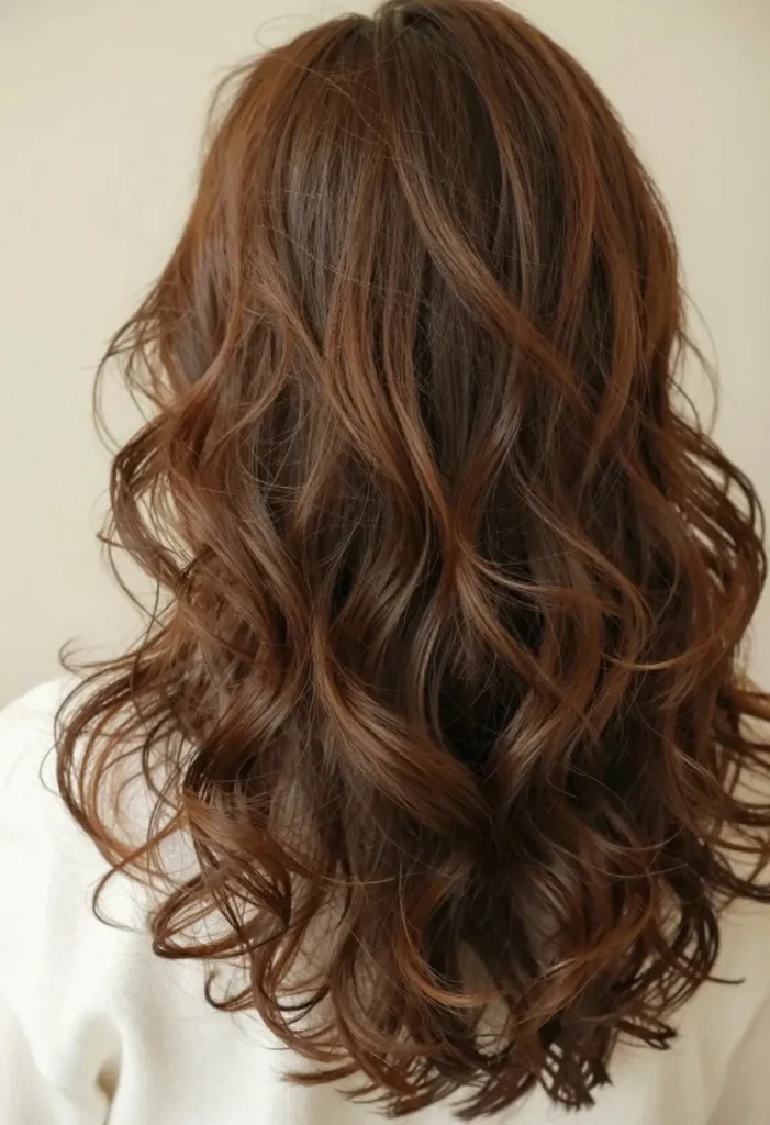 Gorgeous Medium Curly Bouncy Hairstyle Gorgeous Medium Curly Bouncy Hairstyle