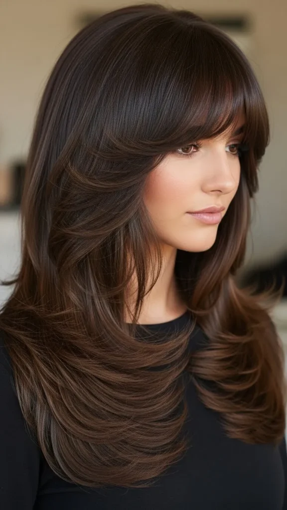 Graduated Layers with Bangs Graduated Layers with Bangs