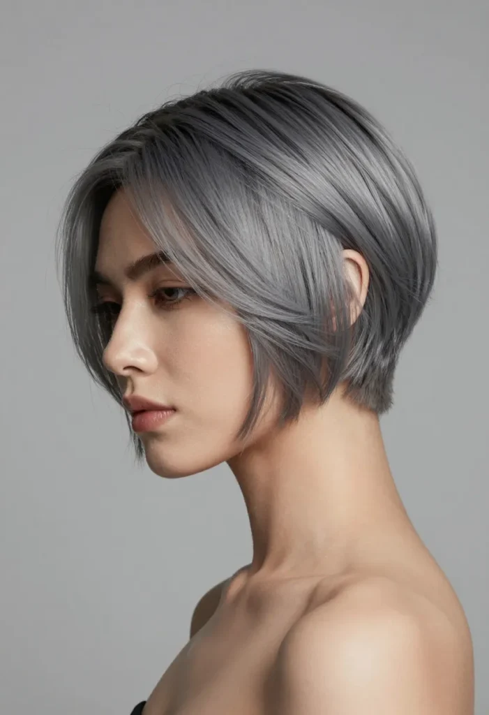 Grey Ombre for Short Hair Grey Ombre for Short Hair