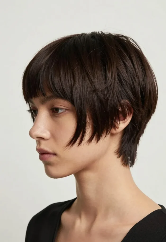 Haircut with Short Bangs Haircut with Short Bangs