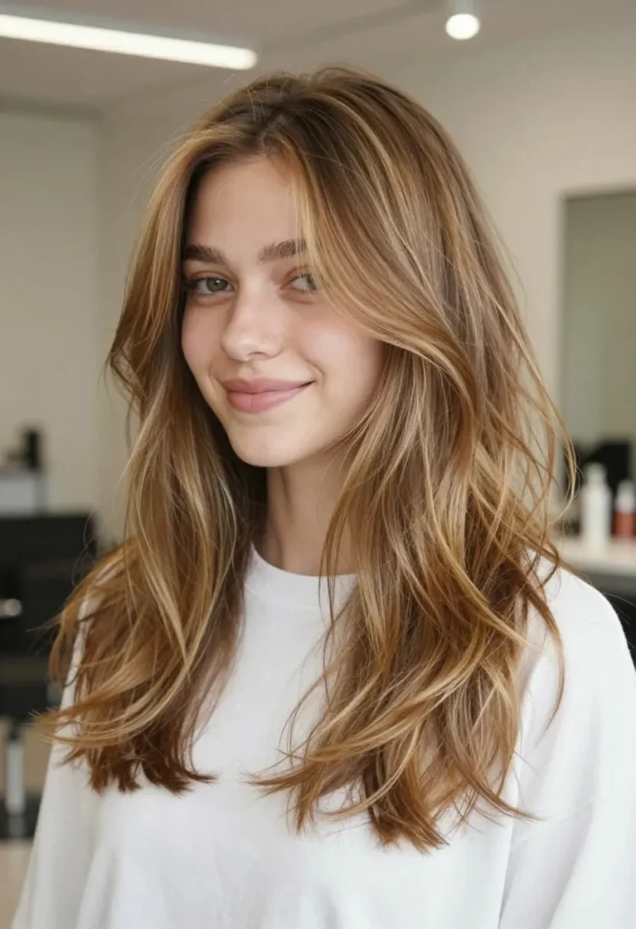 Highlighted Permed Lob Highlighted Permed Lob