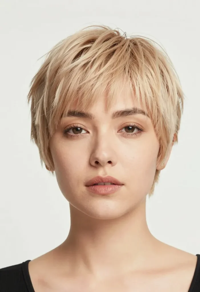 Layered Pixie Bob Layered Pixie Bob