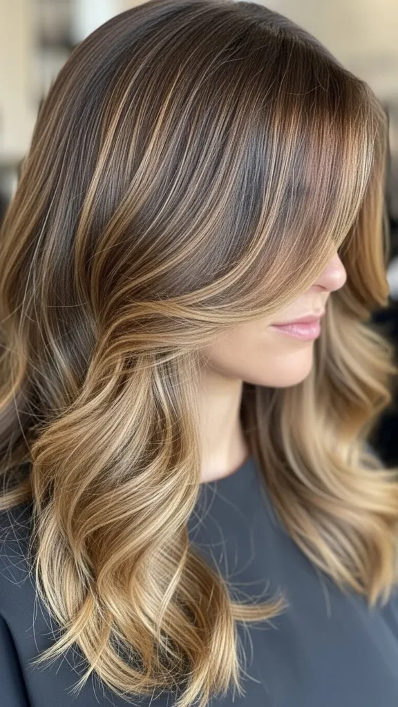 Light Chocolate and Caramel Strands Light Chocolate and Caramel Strands