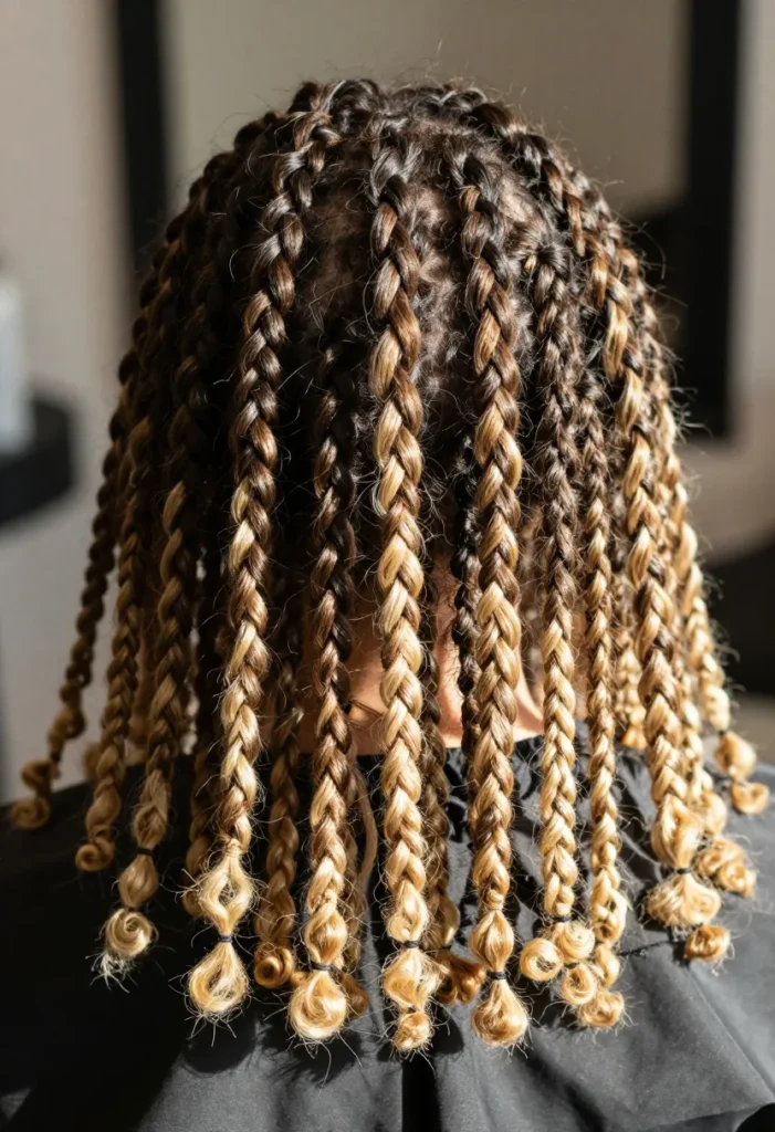 Loc Twists with Bleached Ends Loc Twists with Bleached Ends