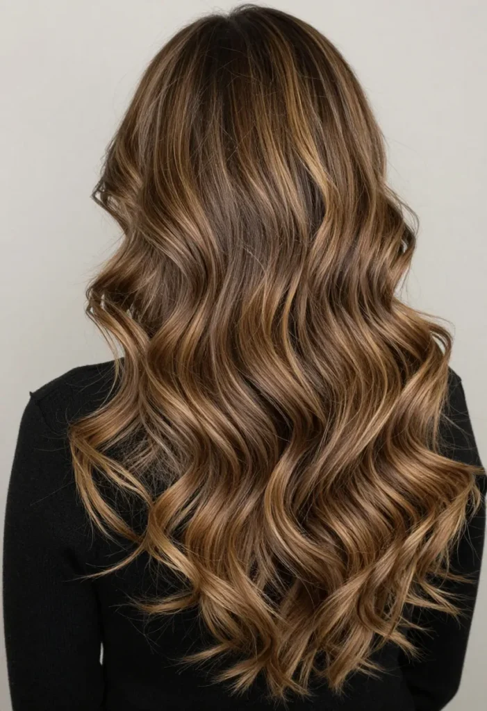 Long Curly Hairstyle for Balayage Hair Long Curly Hairstyle for Balayage Hair