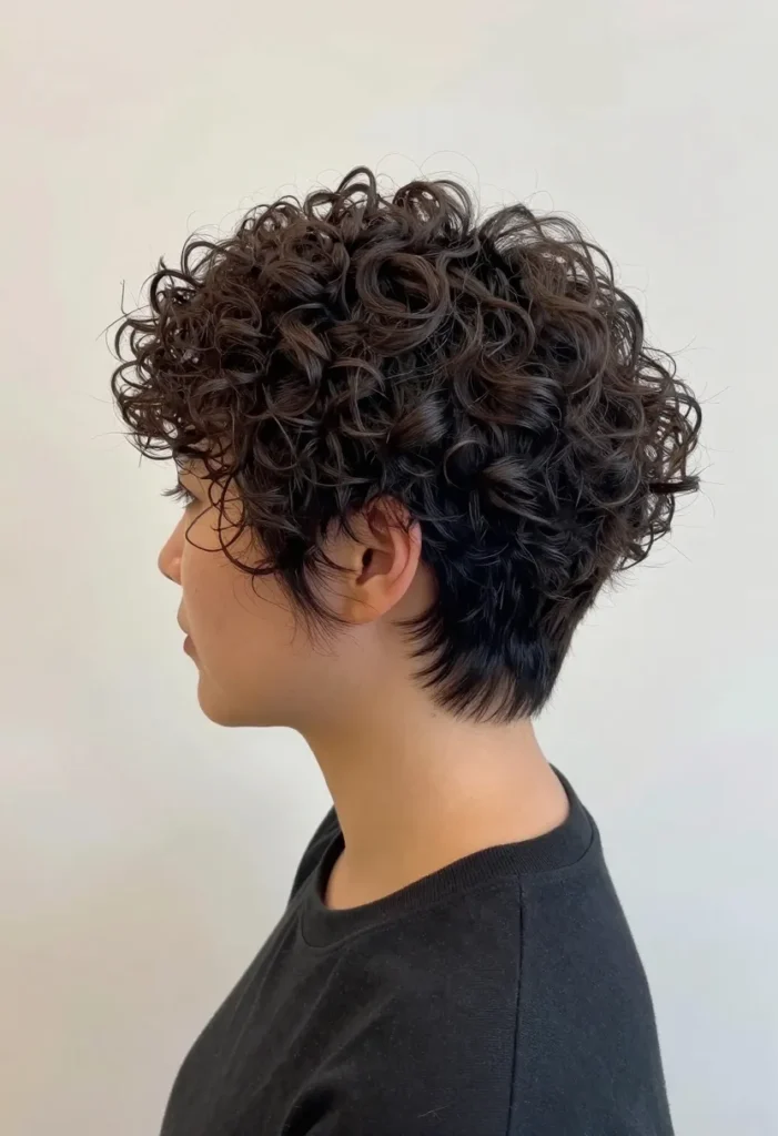 Long Curly Pixie Long Curly Pixie