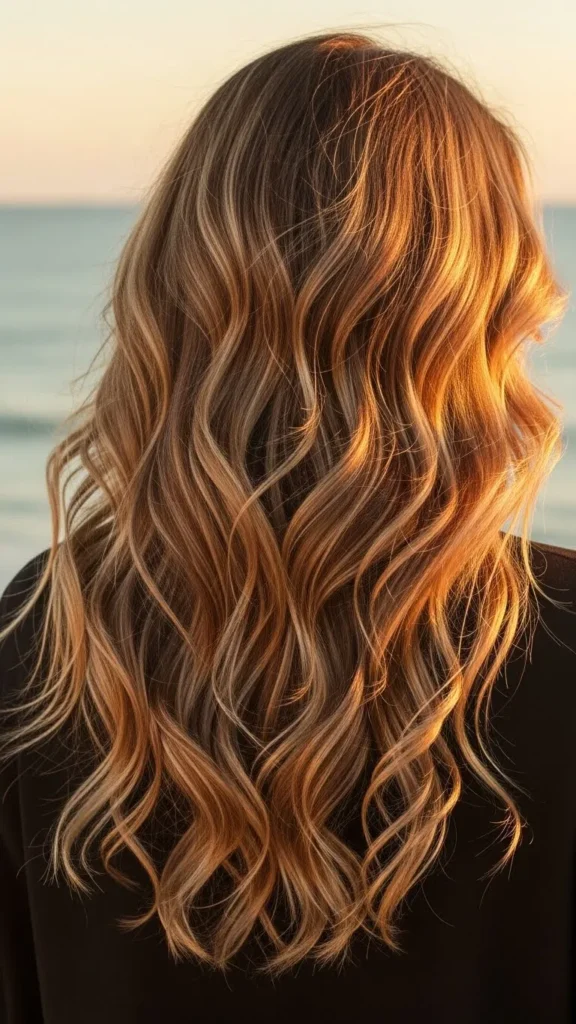 Loose Armpit-Length Beachy Curls