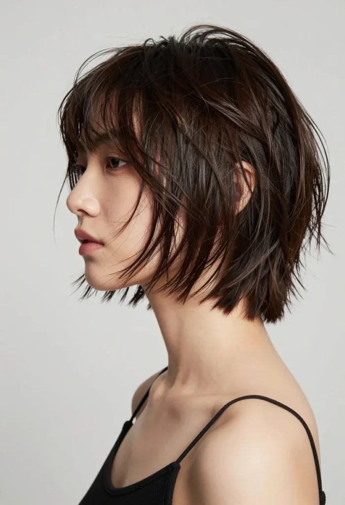 Messy Inverted Bob Messy Inverted Bob