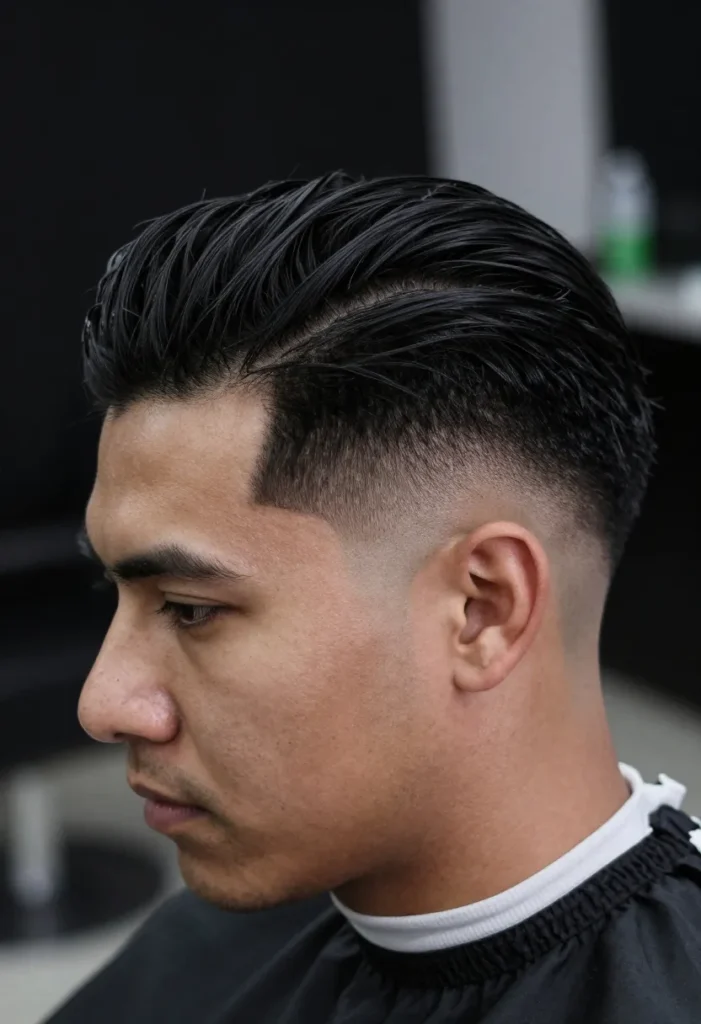 Mexican Fade Slick Back Mexican Fade Slick Back