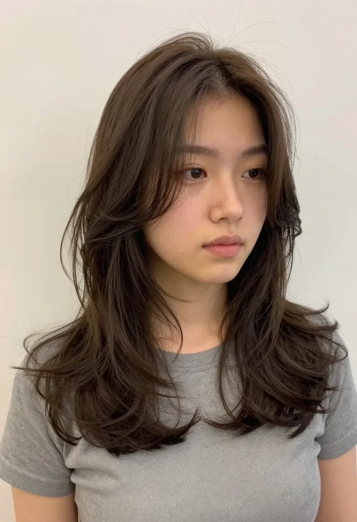Mid-Length Wavy Style Mid-Length Wavy Style