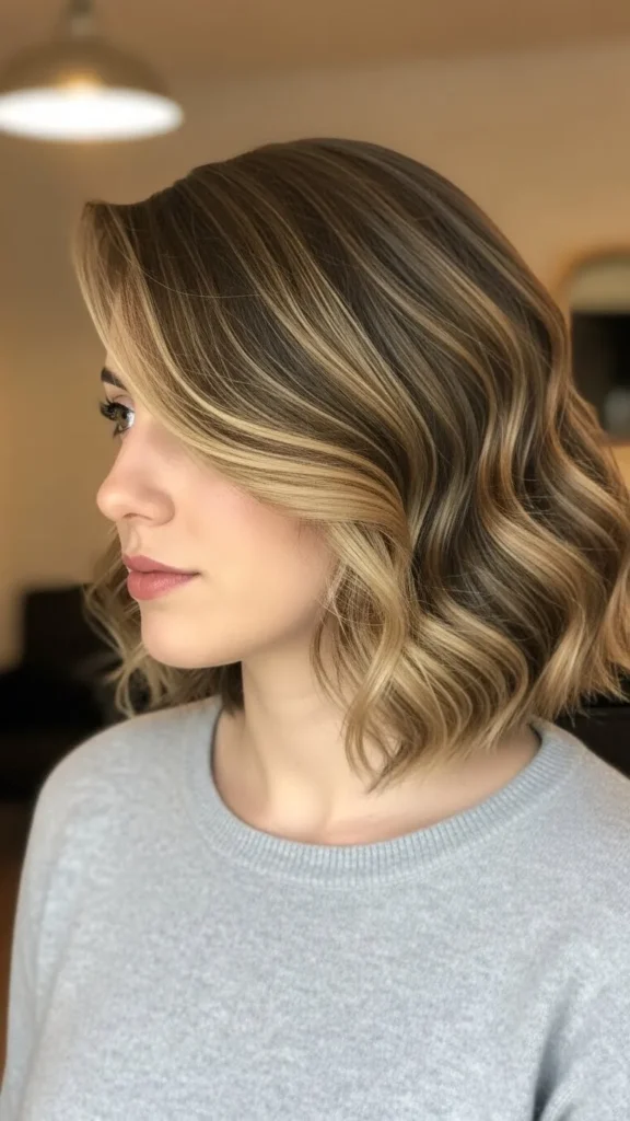 Nape-Length Side-Swept Waves Nape-Length Side-Swept Waves
