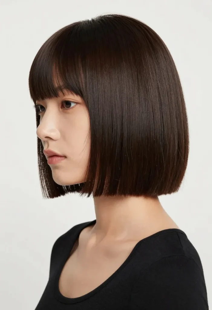Neck-Length Banged Bob Neck-Length Banged Bob