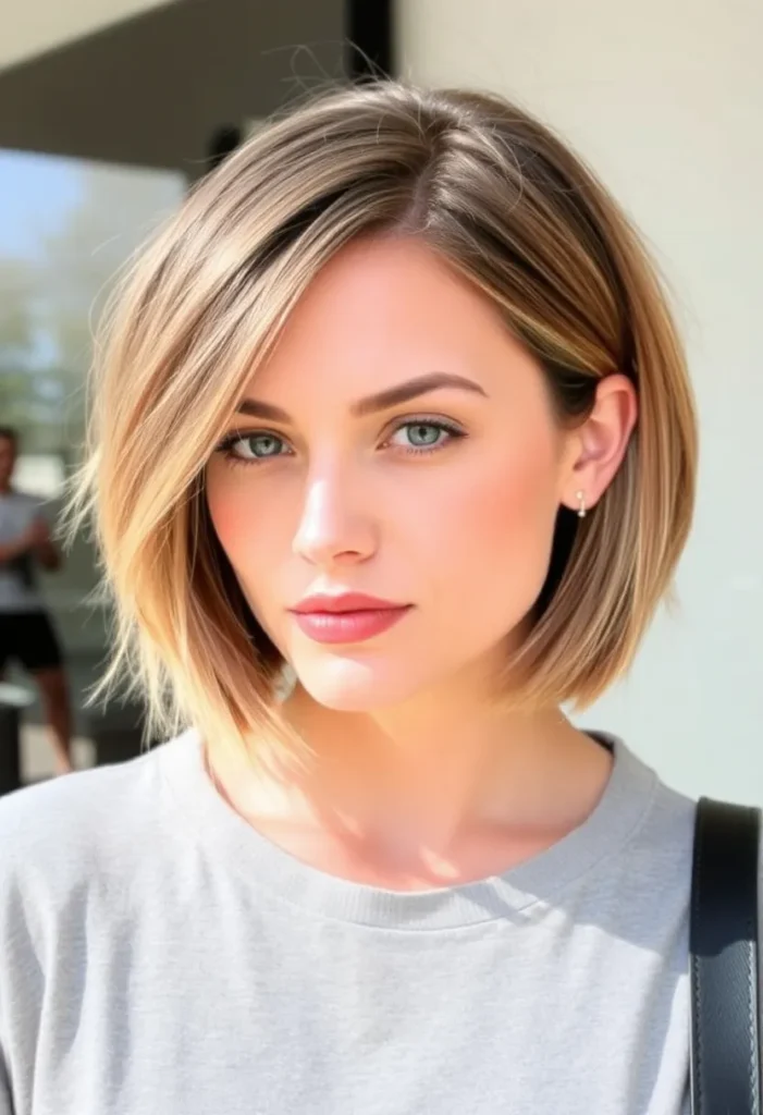 Neck-Length Hairstyle Neck-Length Hairstyle