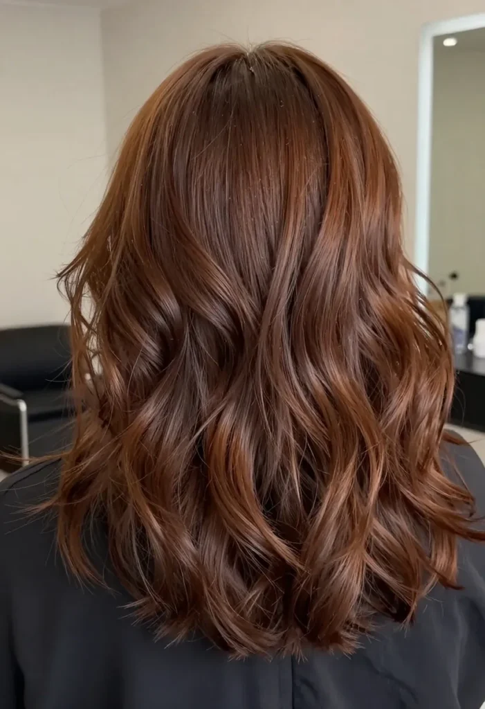 Off-Center Loose Curls Off-Center Loose Curls