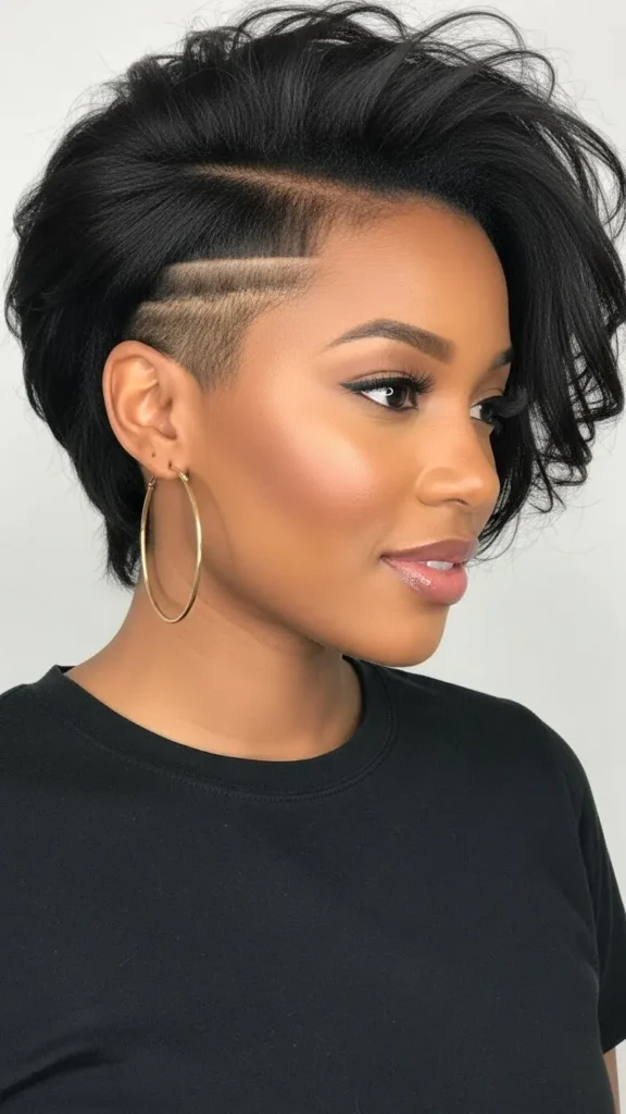 Pixie with Elongated Fringe Pixie with Elongated Fringe