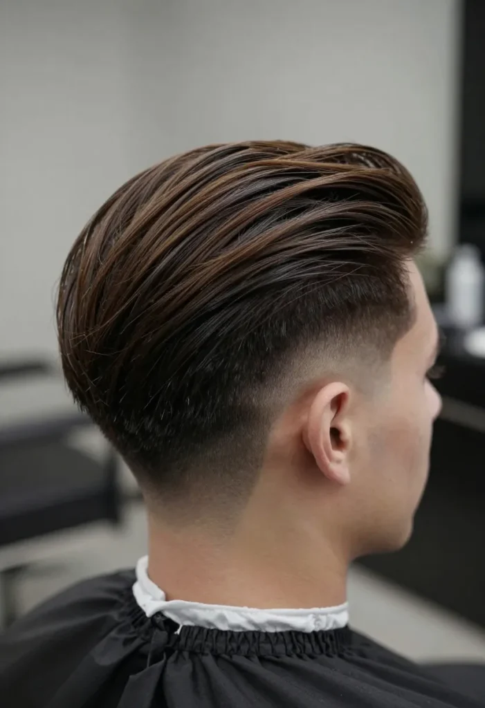 Pomp Taper Fade Pomp Taper Fade