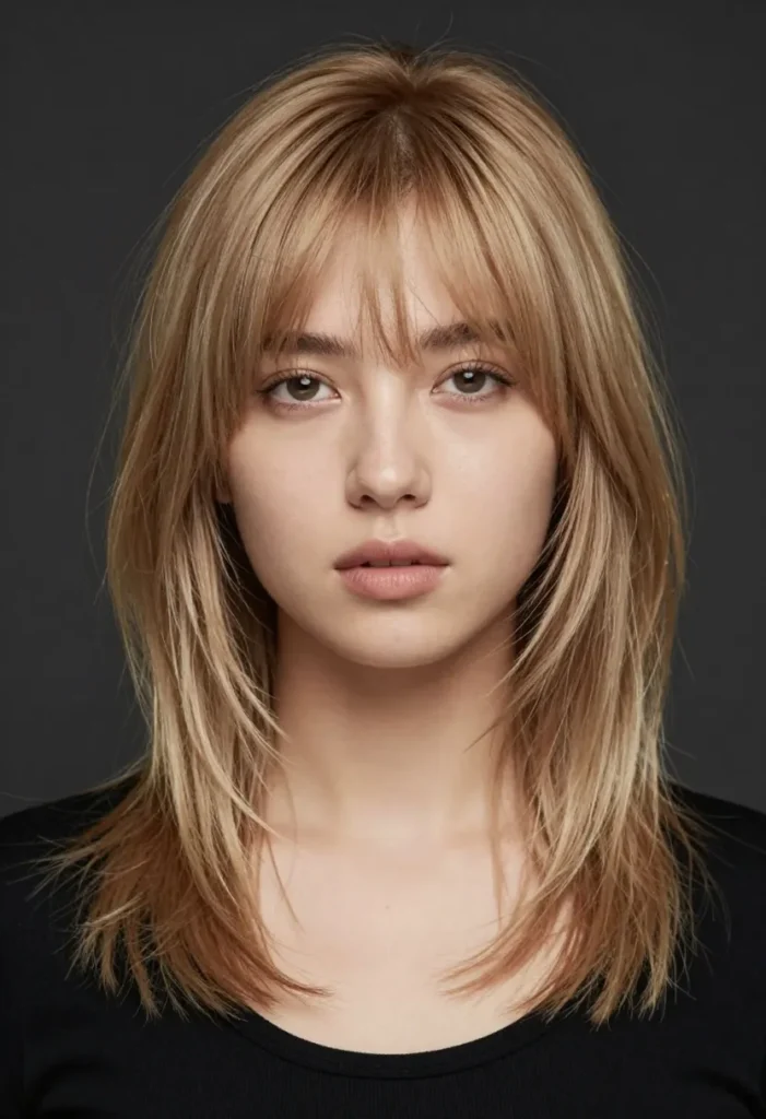Rachel Cut with Bangs Rachel Cut with Bangs