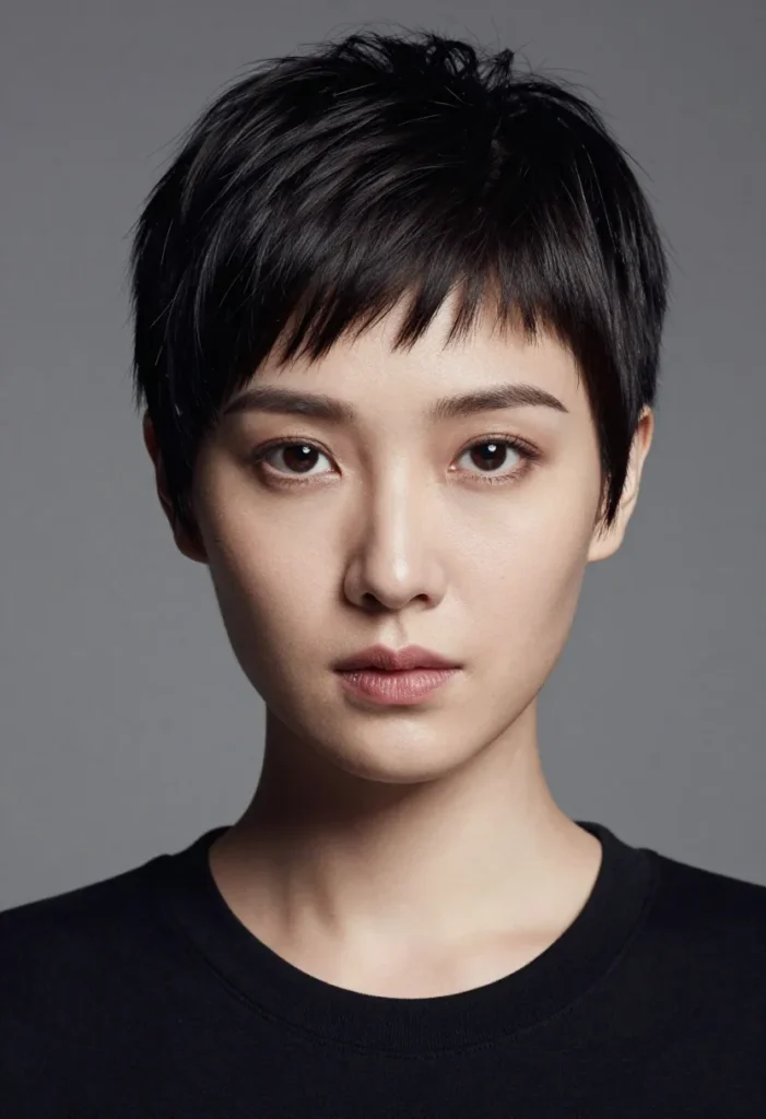 Razored Pixie for Straight Hair Razored Pixie for Straight Hair