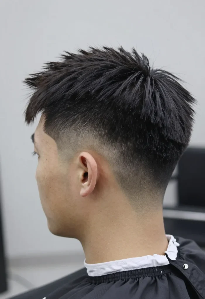 Ridged Comb Over Style Ridged Comb Over Style