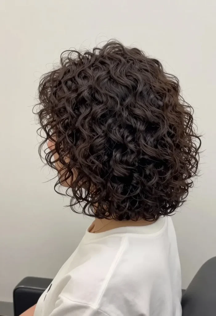 Rounded Perm Hairstyle Rounded Perm Hairstyle