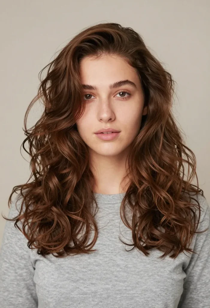 Saddle Brown Curls Saddle Brown Curls