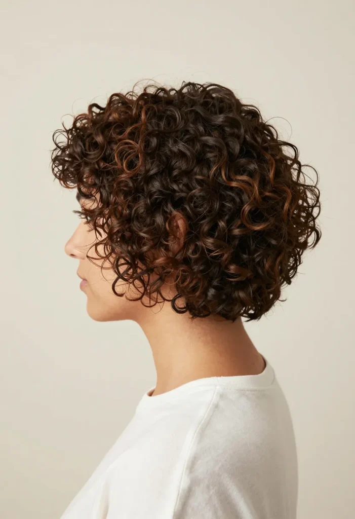 Short Curly Bob Short Curly Bob