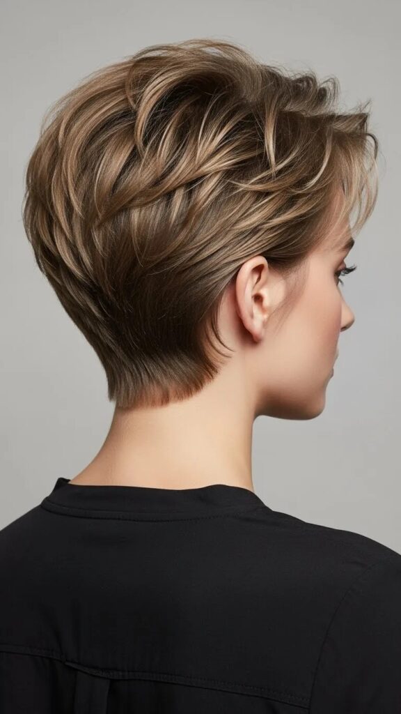 Short Style with Textured Back Short Style with Textured Back