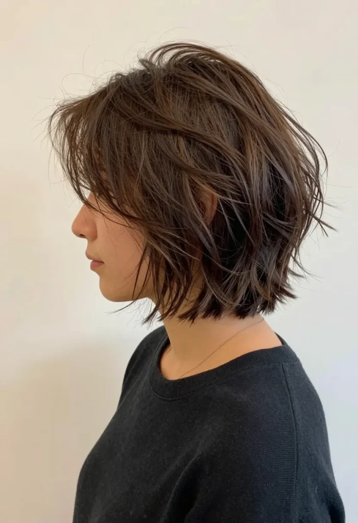 Short Textured Bob Short Textured Bob