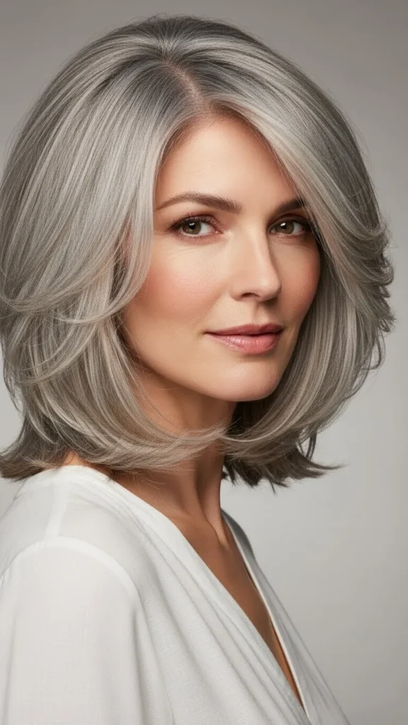 Shoulder-Length Layered Cut Shoulder-Length Layered Cut