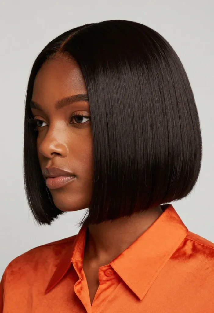 Silk-Pressed Coif Silk-Pressed Coif